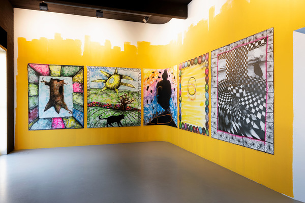 Heimspiel 2018 ausstellungsansichten kunst halle sankt gallen 1