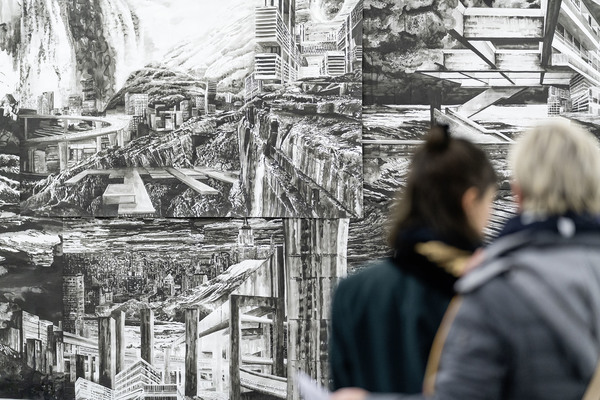 Heimspiel 2018 eroeffnung kunst halle sankt gallen 3