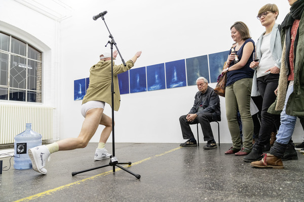 Heimspiel 2018 eroeffnung kunst halle sankt gallen 19