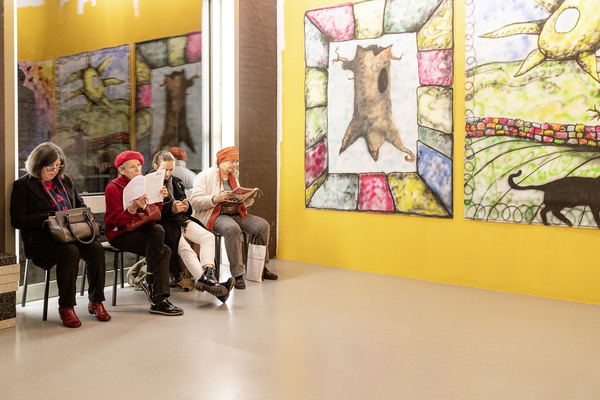 Heimspiel 2018 eroeffnung kunst halle sankt gallen 20